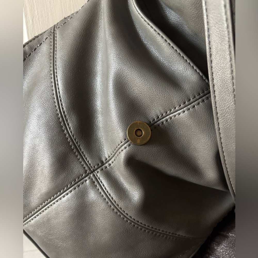 Grey purse